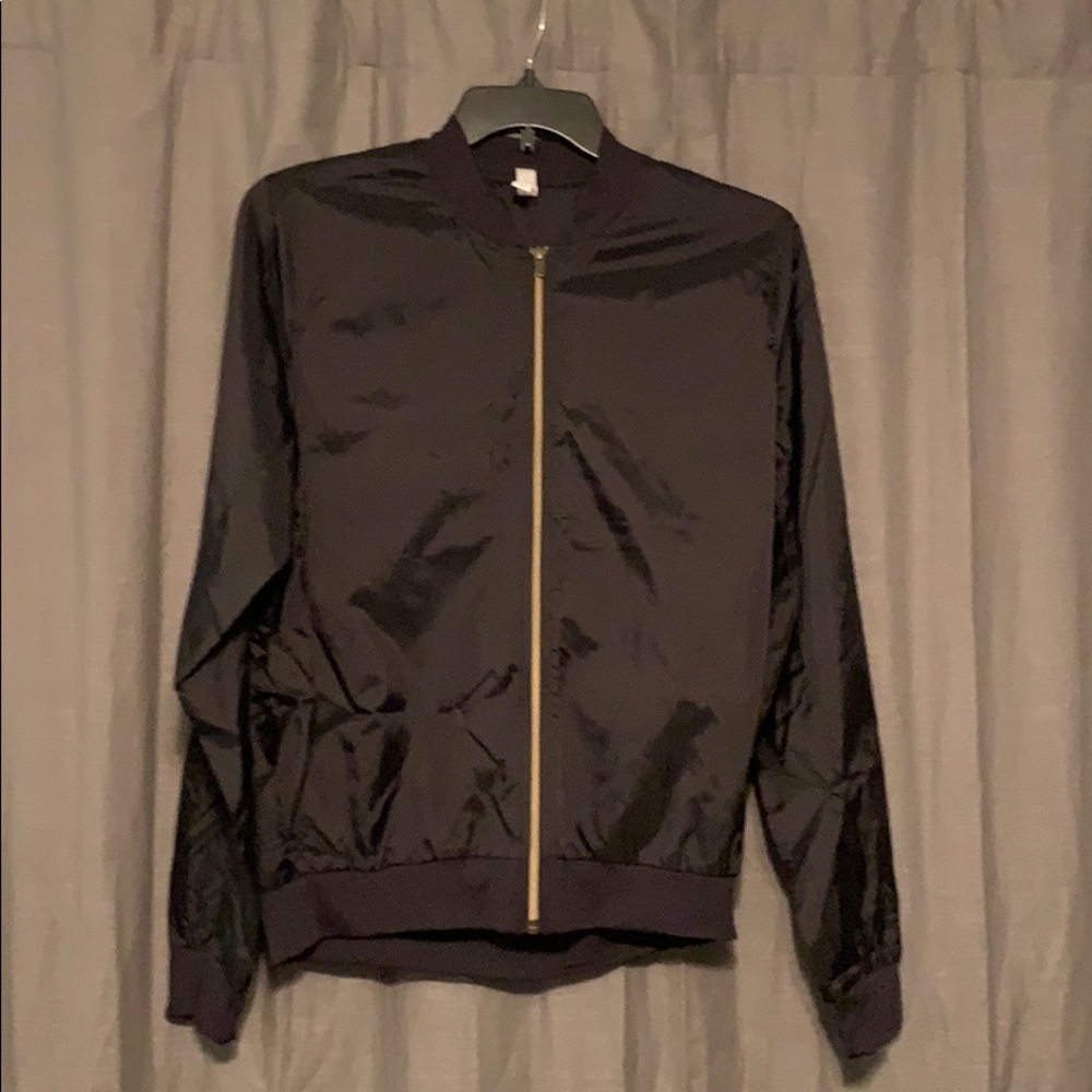New Black Bomber jacket